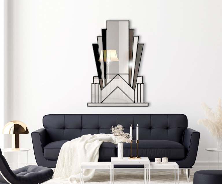 Art Deco Living Room Mirror