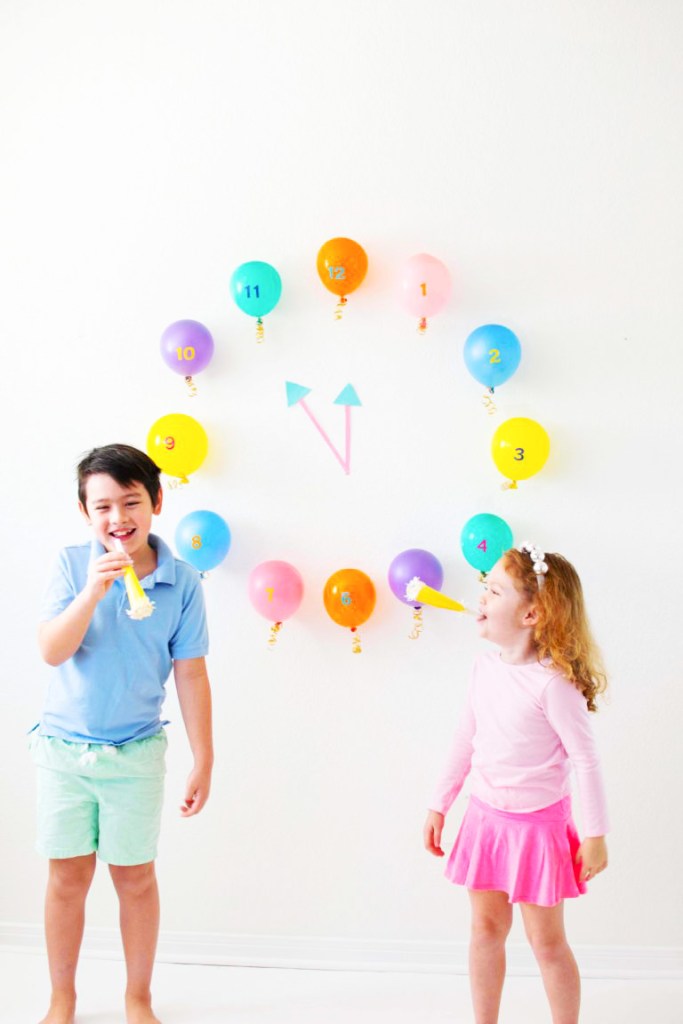 ballon pop countdown challenge