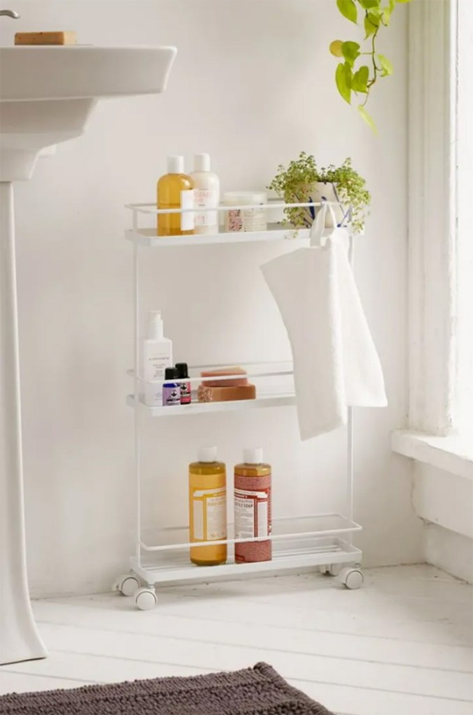 bar cart for storage