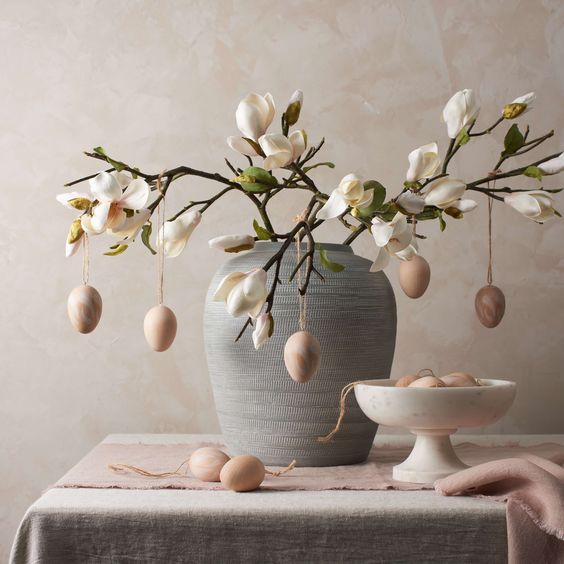 Zen-styled Easter Decorations