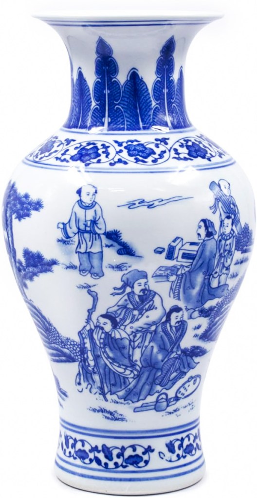 Eight immortal lore chinese vases on amazon
