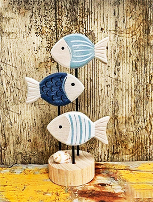 art and craft decoration fishes