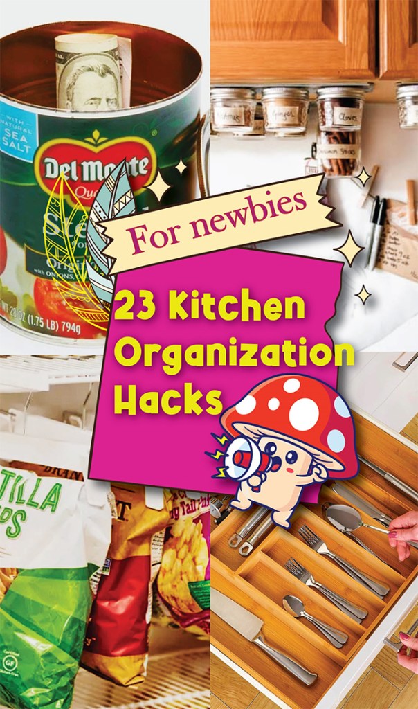 23 kitchen organization hacks