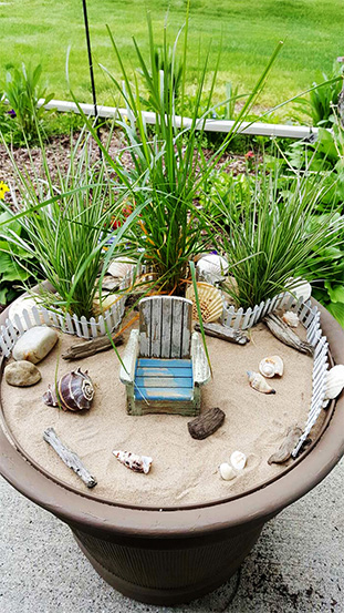 Magical Seaside escape garden ideas for St patrick's day
