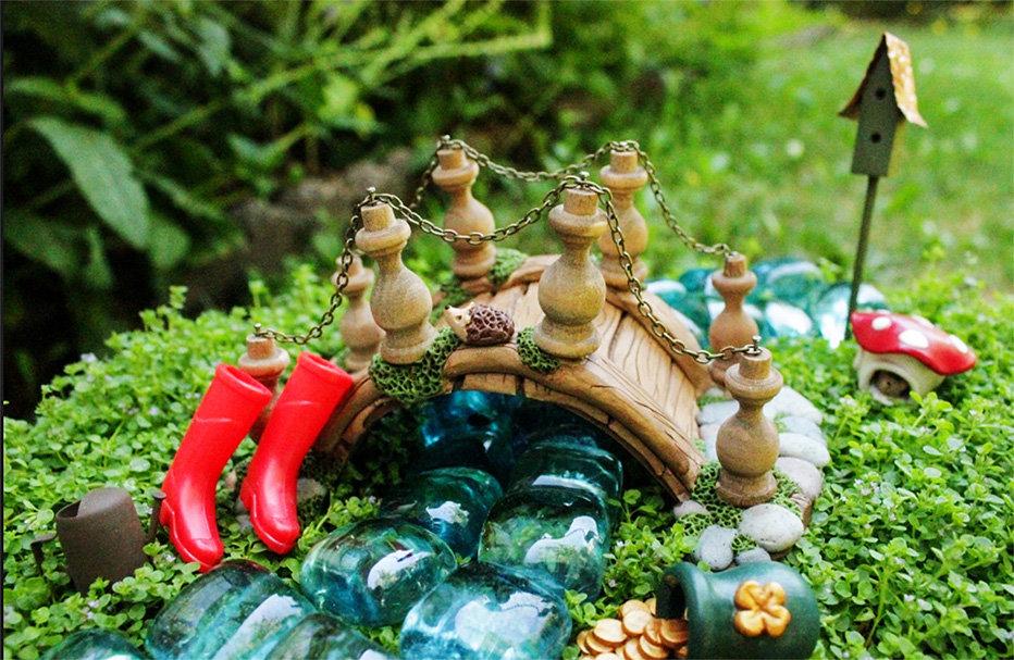 Leprechaun's Pot of Gold Hideout Garden Ideas for St. Patrick's Day