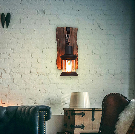 vintage wall sconces rustic