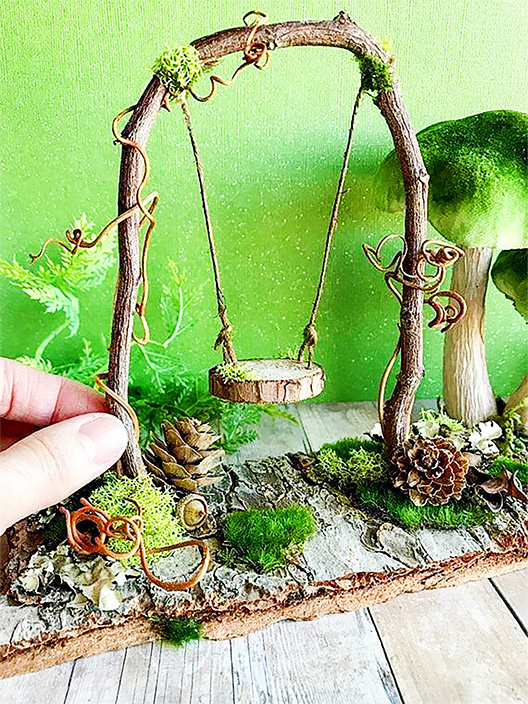 Fairy Swing Decoration for St. Patrick's Day