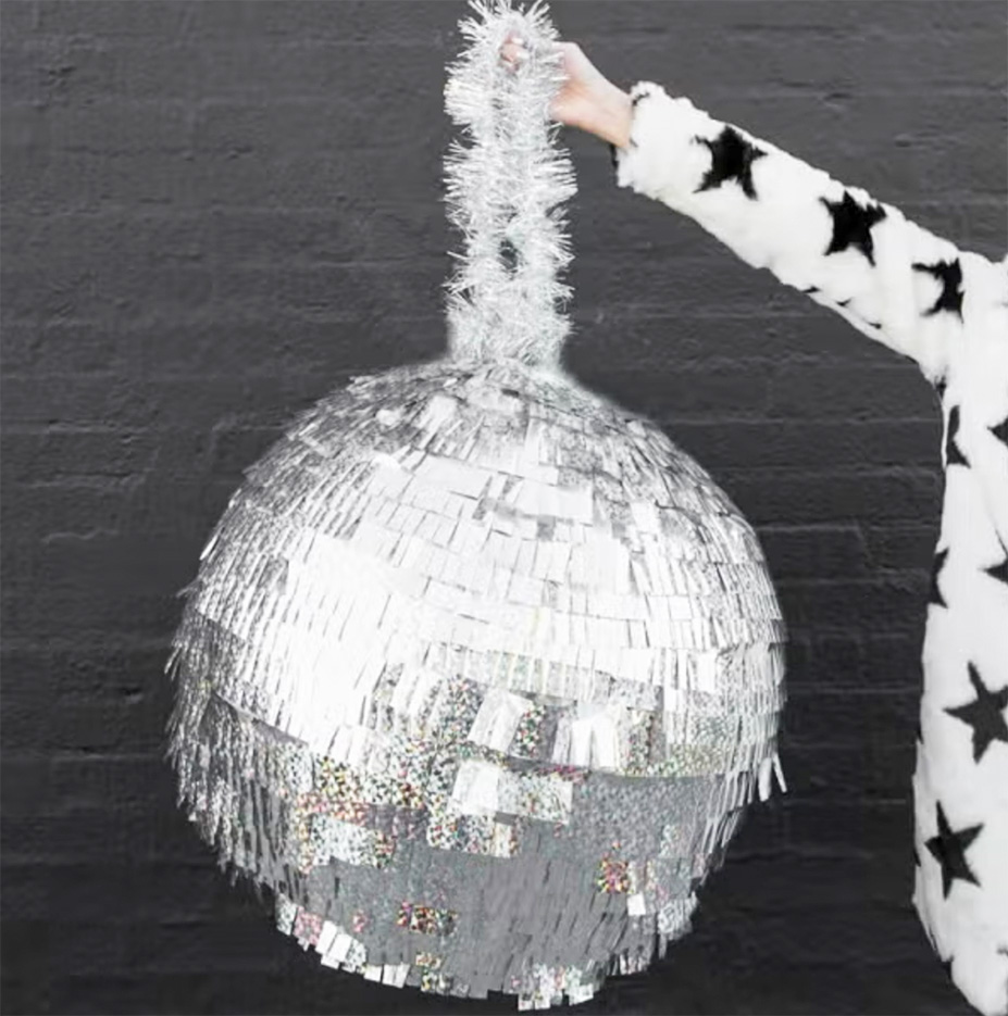 disco pinata ball