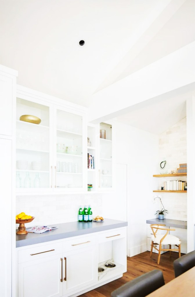 kitchen counters can double as workspace home office