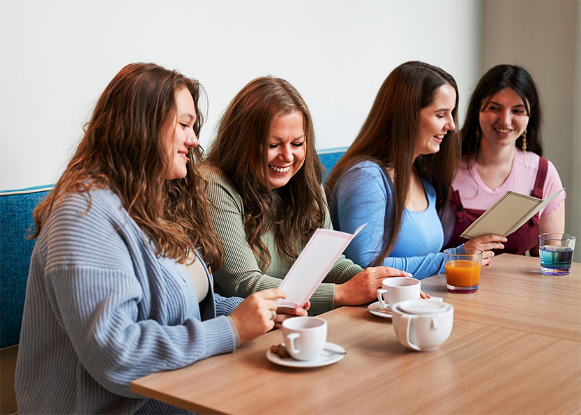 memory Jar sharing with friends