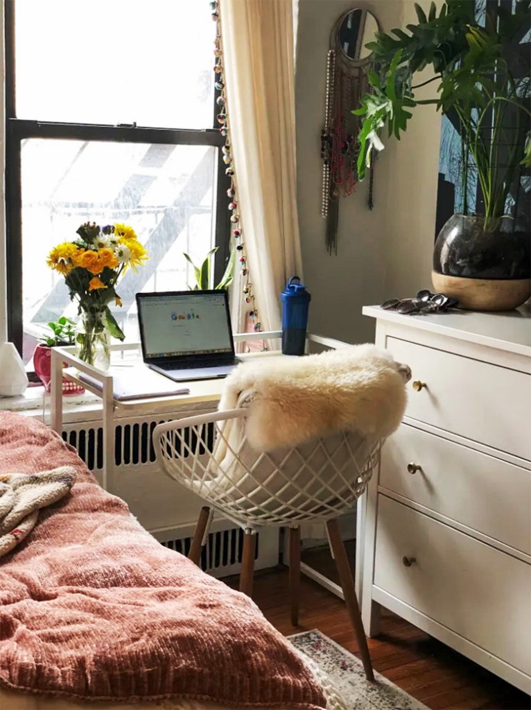 convertible sleek side table home office