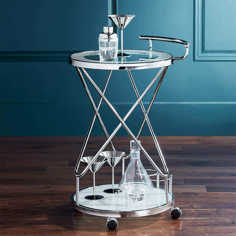 30 smart bar cart ideas under $200 to elevate your apartment