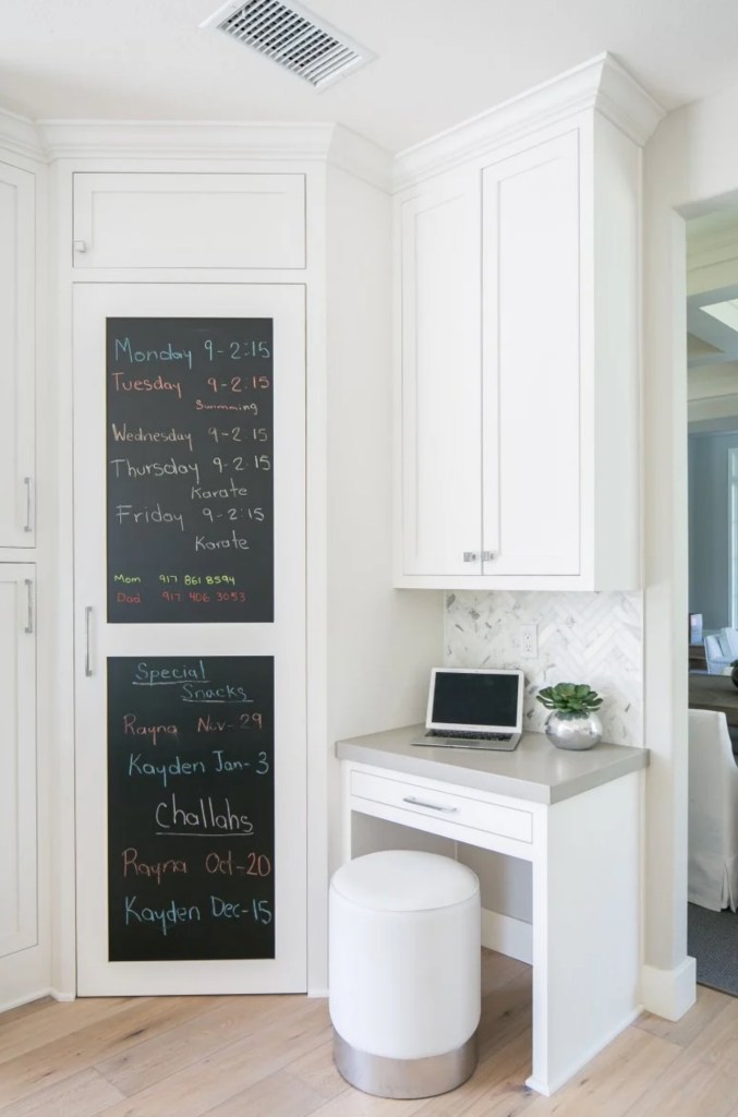 cozy corner hub turn into home office 