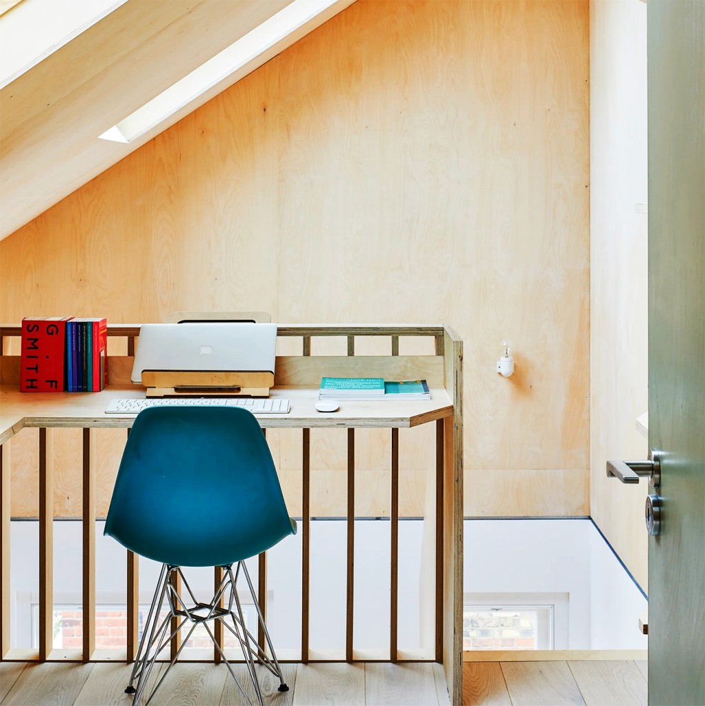 landing space as workspace home office